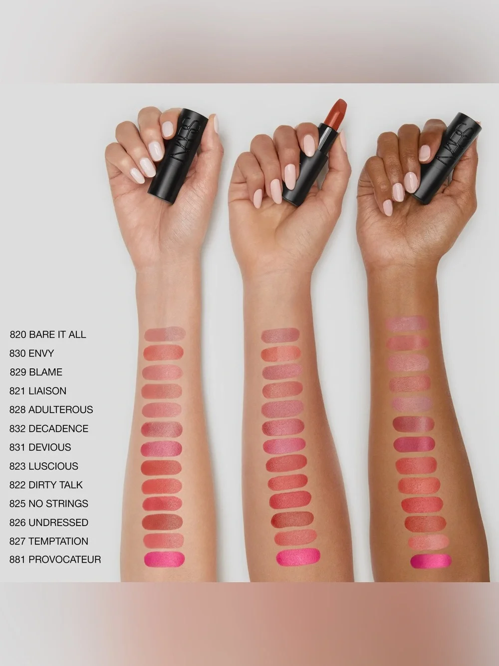 Seditious NARS Explicit Velvet Matte Lipstick Brand New Boxed Full Size